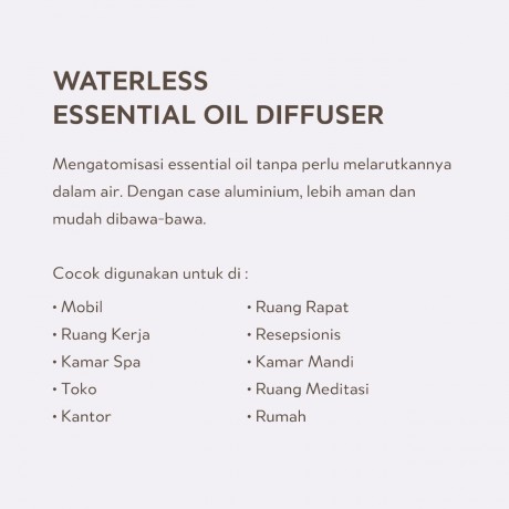 Waterless Essential Oil Diffuser 